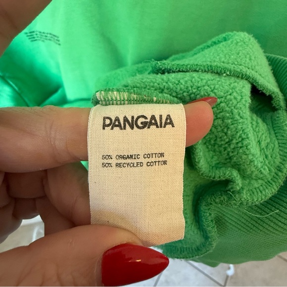 Pangaia Vibrant Green Men's Hoodie - Picture 6 of 6